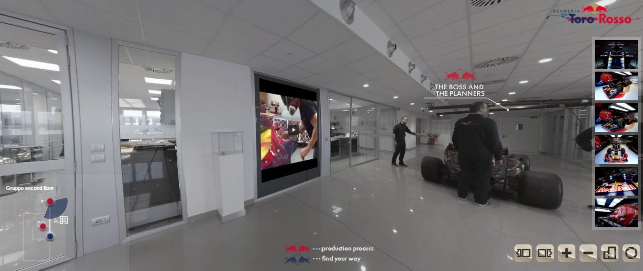 Nowa fabryka zespou Toro Rosso w widoku a la Google Street View