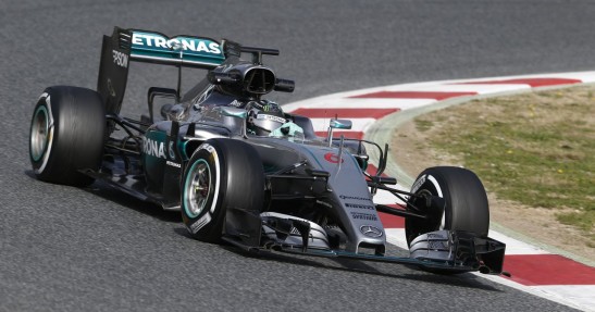 Testy F1 przed sezonem 2016: Mercedes pokazał szybkość na miękkich oponach