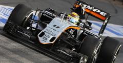 Perez widzi 'duy potencja' w nowym bolidzie Force India