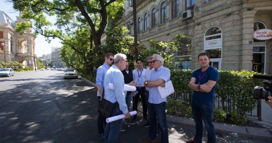 Uliczny tor w Baku skontrolowany przez FIA