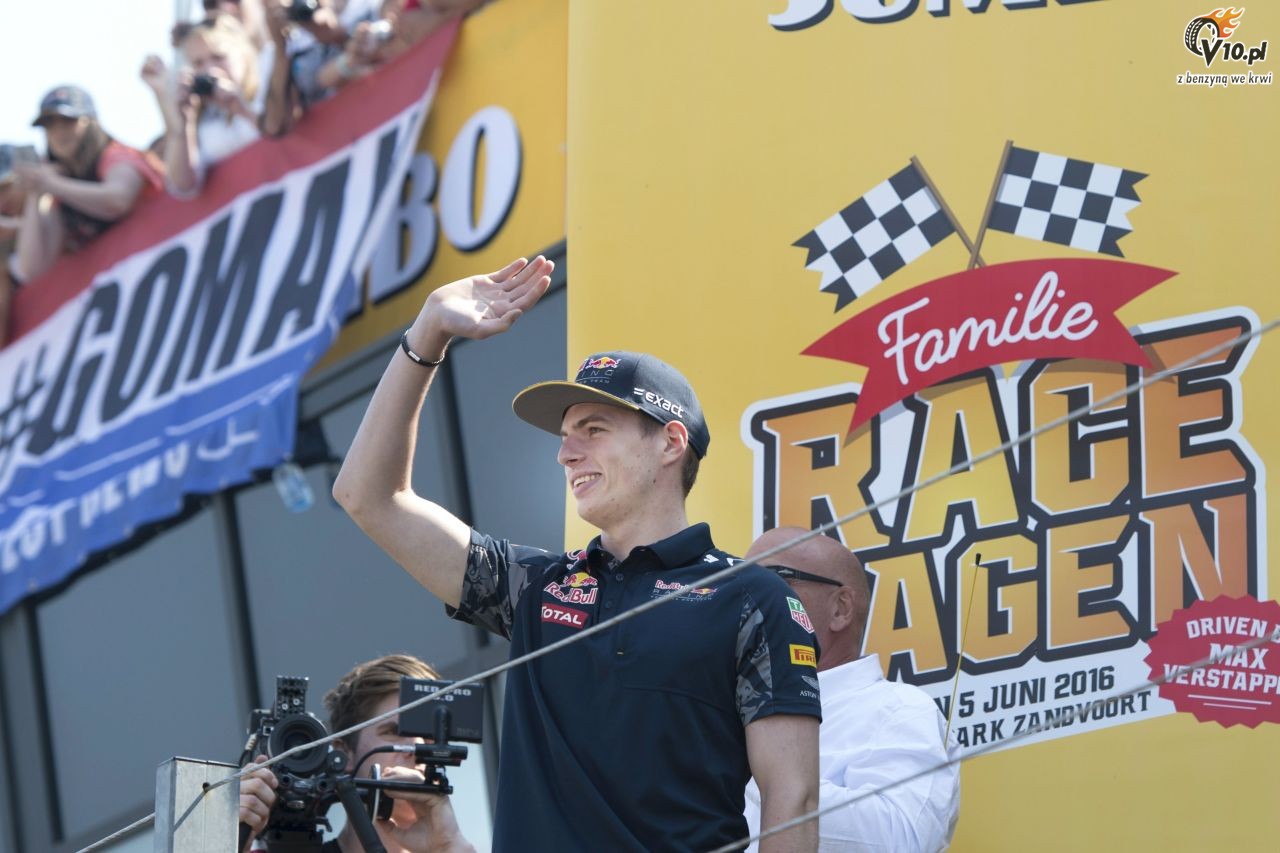 Verstappen znw poszala na Zandvoort