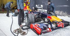 Verstappen, bolid F1 i zjazd w Alpach