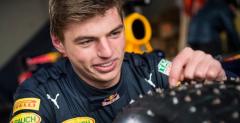 Verstappen zjeda bolidem F1 w Alpach