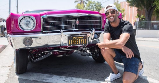 Ricciardo woził się prawdziwymi furami po Los Angeles