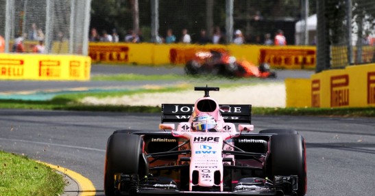 Perez upomniany