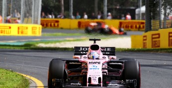 Perez upomniany