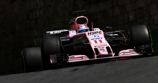 GP Azerbejdżanu - 1. trening: Dublet Red Bulla, wypadek Pereza