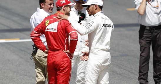GP Hiszpanii - kwalifikacje: Hamilton minimalnie szybszy od Vettela