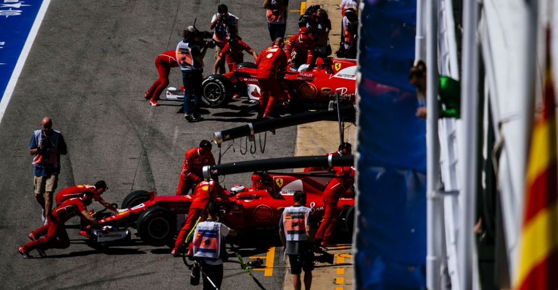 GP Hiszpanii - 3. trening: Dublet Ferrari