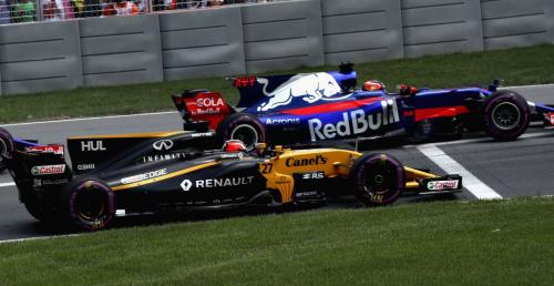 GP Węgier 2017 - ustawienie na starcie wyścigu