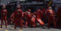 Vettel zaprzecza, e Ferrari ustawio jego triumf