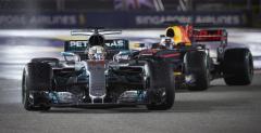 Hamilton myla o Sennie podczas GP Singapuru. 'Prawie jakby do mnie mwi'