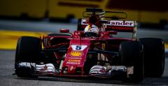 Vettel nie straci silnika w wypadku na starcie GP Singapuru