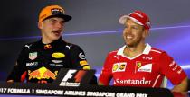 Verstappen zdeterminowany wyprzedzi Vettela na starcie