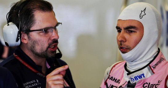 Perez przetestował mikrofon do wydechu bolidów F1