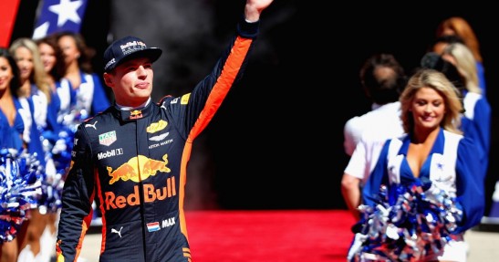 Verstappen najlepszym kierowcą GP USA wg fanów