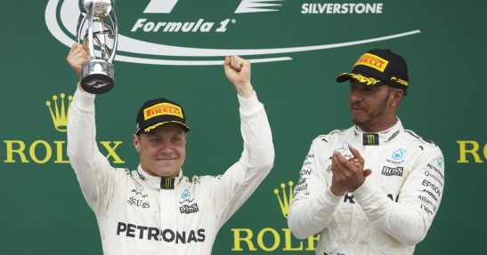 Bottas jeszcze nie cieszył się tak z drugiego miejsca