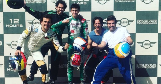 Alonso kolejny raz wystartował w 24-godzinnym wyścigu kartingowym