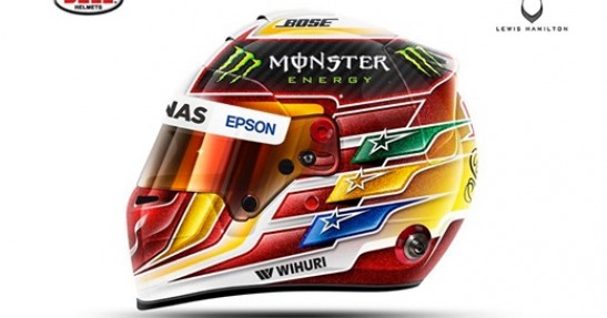 Hamilton wybrał kask na sezon 2017