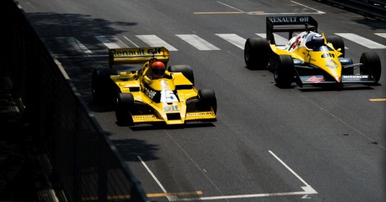 Historyczne bolidy Renault z Formuły 1