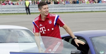 Robert Lewandowski gościem na GP Monako