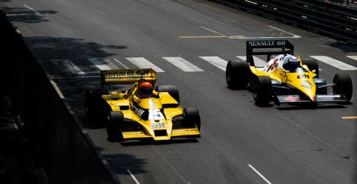 Historyczne bolidy Renault z Formuy 1