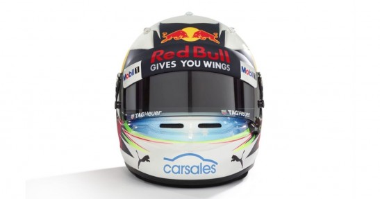 Tegoroczny kask Ricciardo