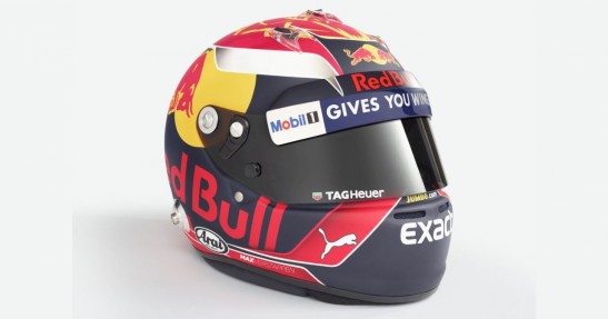 Verstappen pokazał nowy kask
