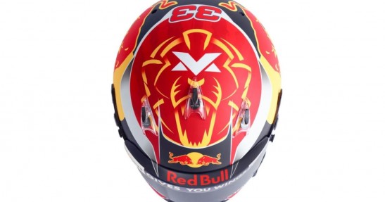 Verstappen pokazał nowy kask