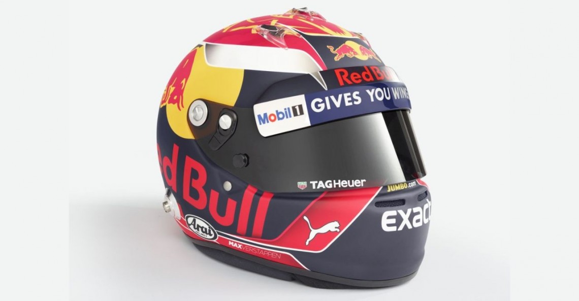 Verstappen pokazał nowy kask