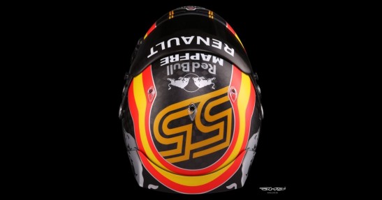 Sainz Jr zmienia kask