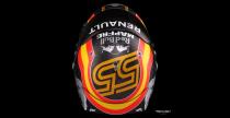 Sainz Jr zmienia kask