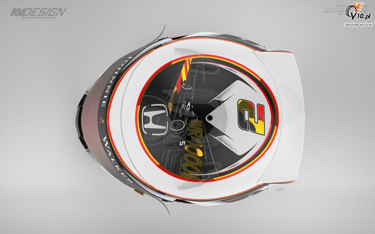 Kask Stoffela Vandoorne'a