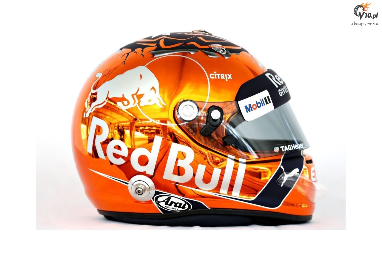 Kask Maxa Verstappena