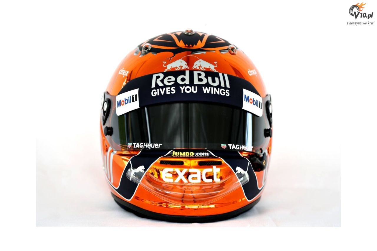 Kask Maxa Verstappena