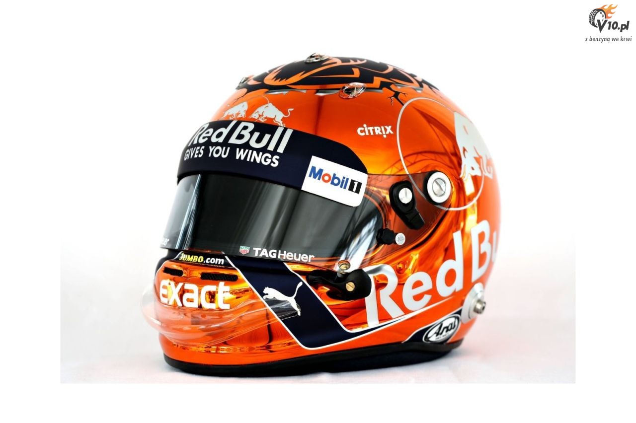Kask Maxa Verstappena