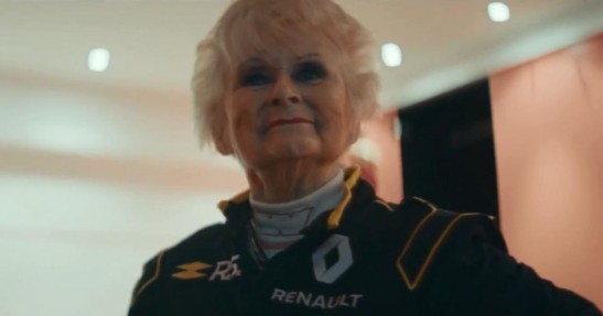 79-latka poprowadziła bolid F1
