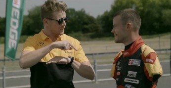 Polski drifter ber rąk zaimponował Nico Hulkenbergowi (wideo)