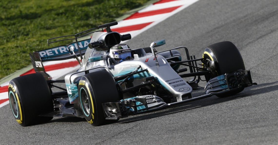 Bottas wolniejszy od Hamiltona o 0,2 sekundy