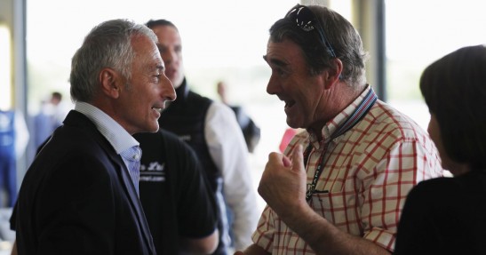 Historyczne bolidy F1 zespołu Williams w akcji na torze Silverstone