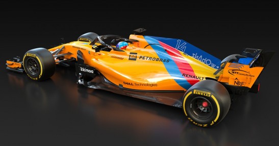 McLaren pokazał specjalne malowanie bolidu na pożegnanie Alonso