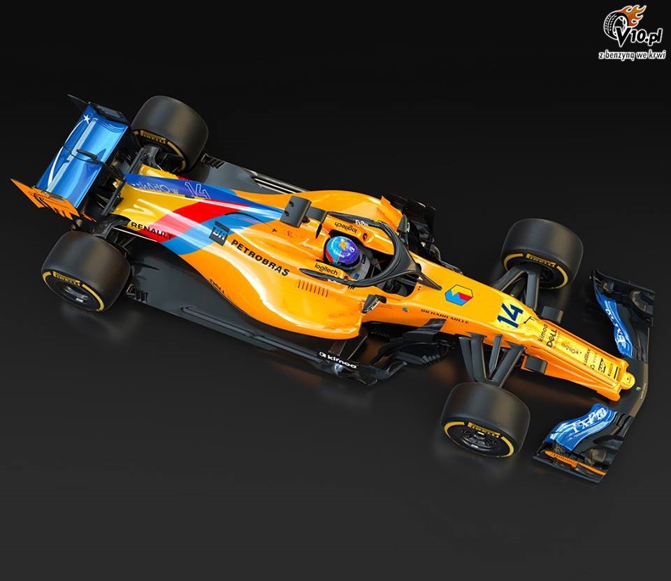 McLaren pokaza specjalne malowanie bolidu na poegnanie Alonso