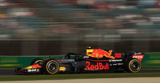 Verstappen uszkodził bolid przed piruetem