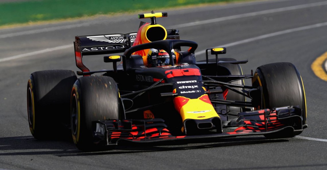 Verstappen uszkodził bolid przed piruetem