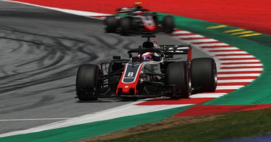 Haas odkupił się w GP Austrii za GP Australii