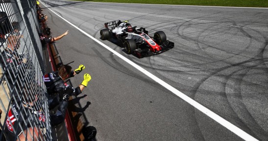 Haas odkupił się w GP Austrii za GP Australii