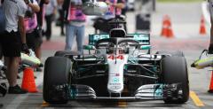 Hamilton i Bottas chwal poprawki Mercedesa po pitkowych treningach