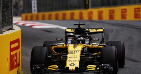 GP Azerbejdżanu 2018 - ustawienie na starcie wyścigu