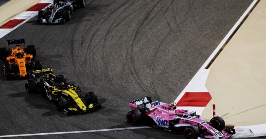 Hamilton komentuje wyprzedzenie naraz trzech bolidów