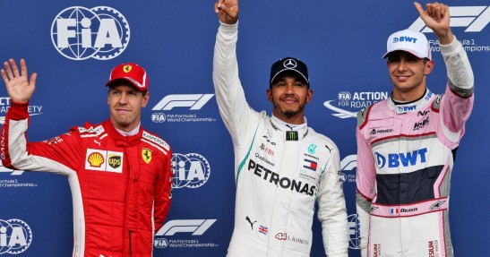 GP Belgii na Spa - kwalifikacje: Hamilton wygrywa w mokrych warunkach